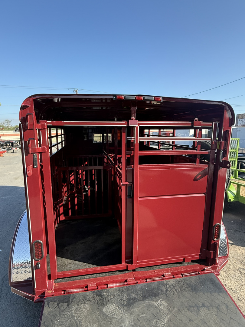 New 2026 Calico Trailers 12ft Mini Hog / Stock Combo Trailer