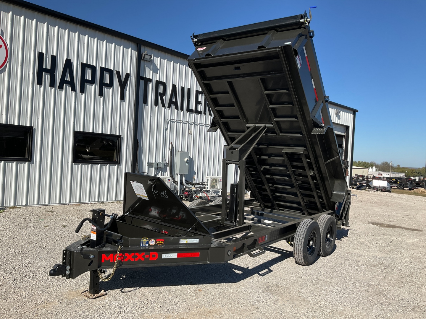 New 2026 MAXX-D 83”x14’ BP Dump w/ 24” Sides – DJX