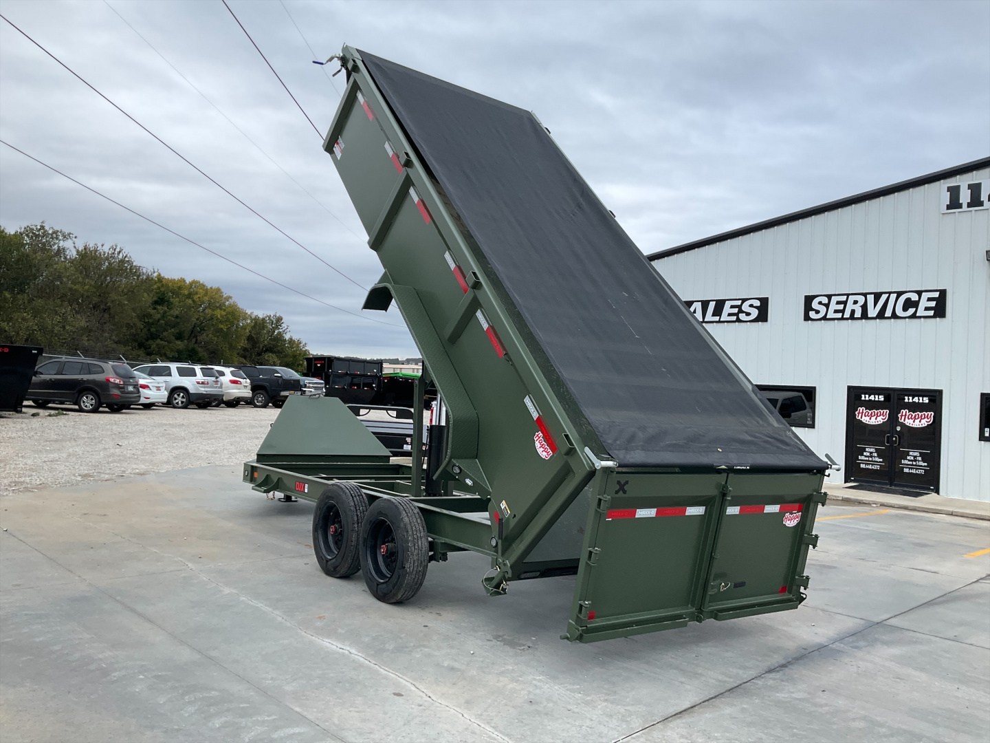 New 2026 MAXX-D 83”x16’ BP Dump w/ 36” Sides – DJX
