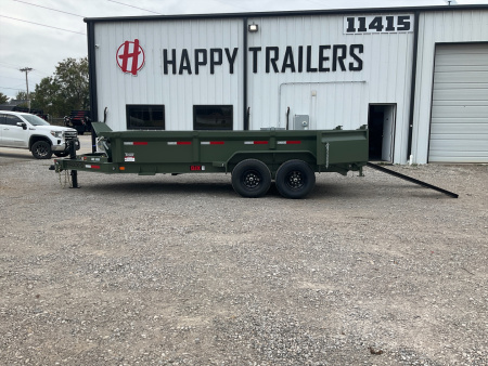 New 2026 MAXX-D 83”x16’ BP Dump w/ 24” Sides – DJX