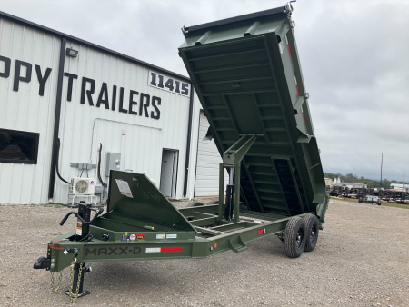 New 2026 MAXX-D 83”x16’ BP Dump w/ 24” Sides – DJX