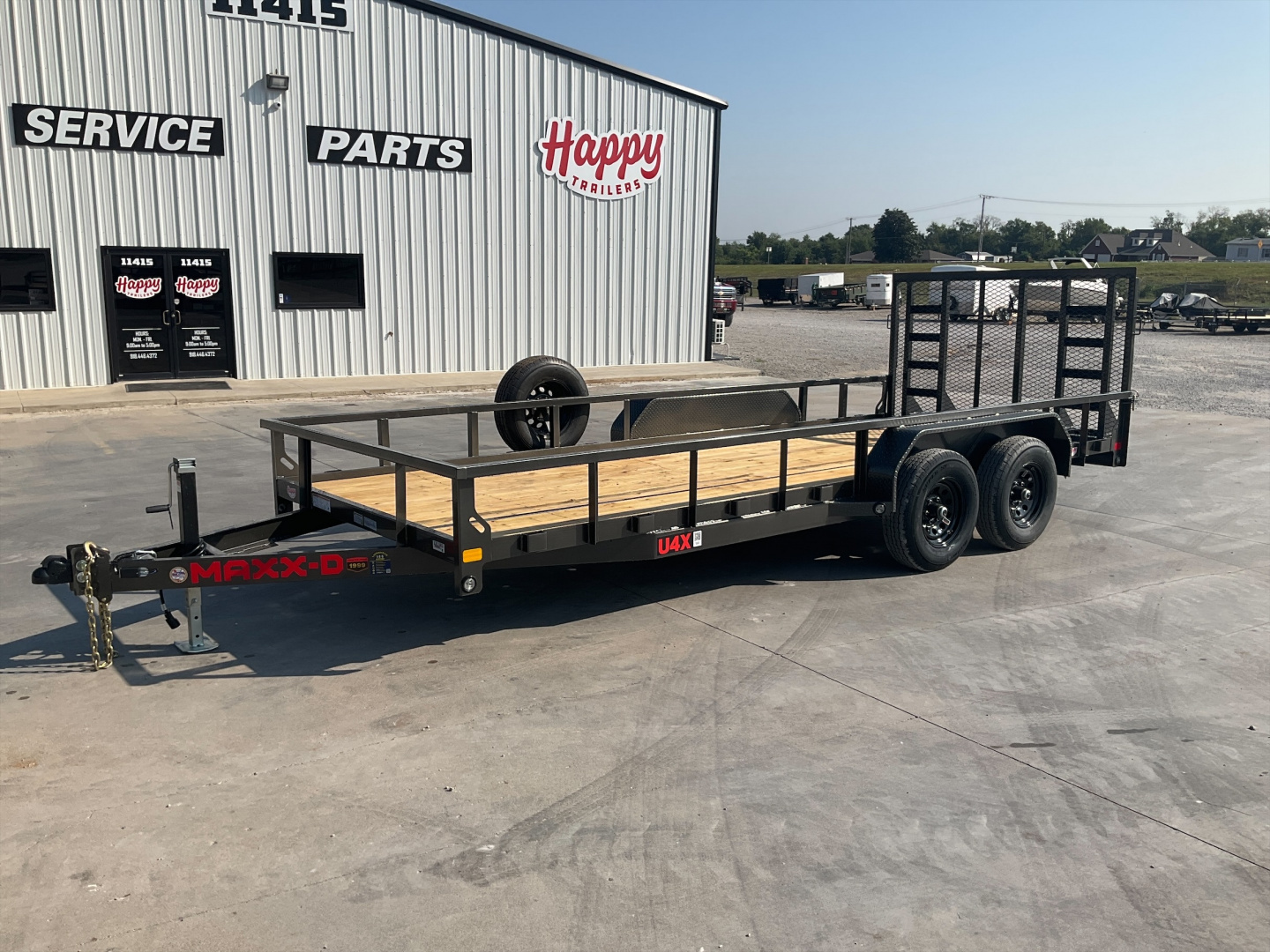 New 2026 83”x18’ MAXX-D Tandem Axle Utility – U4X