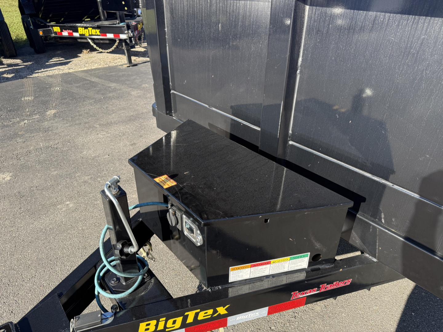 New 12SR-12XLBK6SIR Big Tex 7' X 12' Dump Trailer w/ 6' Ramps & Combo Rear Gate