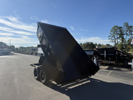 New 12SR-12XLBK6SIR Big Tex 7' X 12' Dump Trailer w/ 6' Ramps & Combo Rear Gate