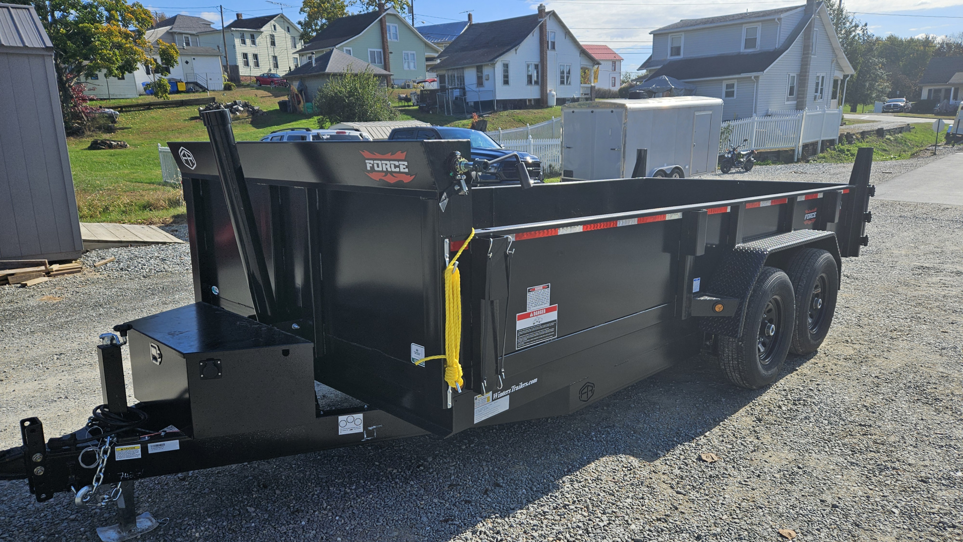 New 2026 Forest River FORCE 7X16TA Dump Trailer