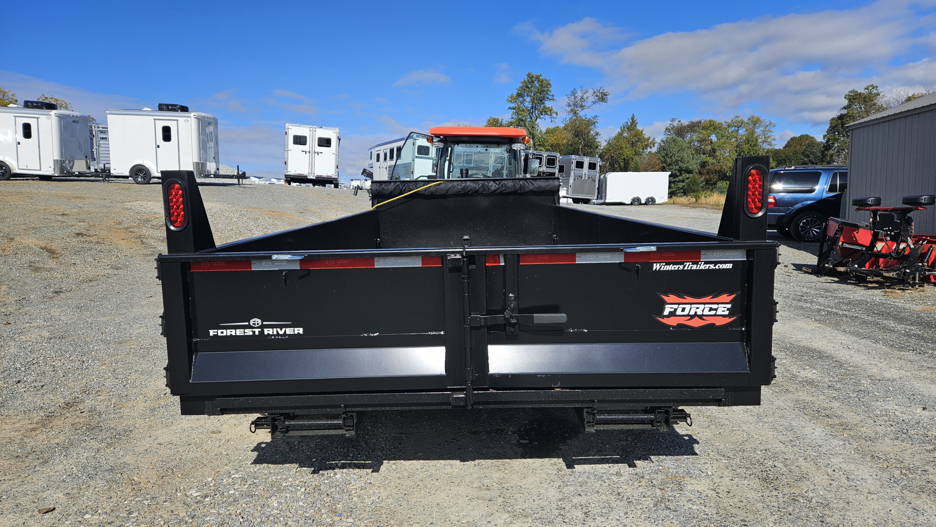 New 2026 Forest River FORCE 7X16TA Dump Trailer