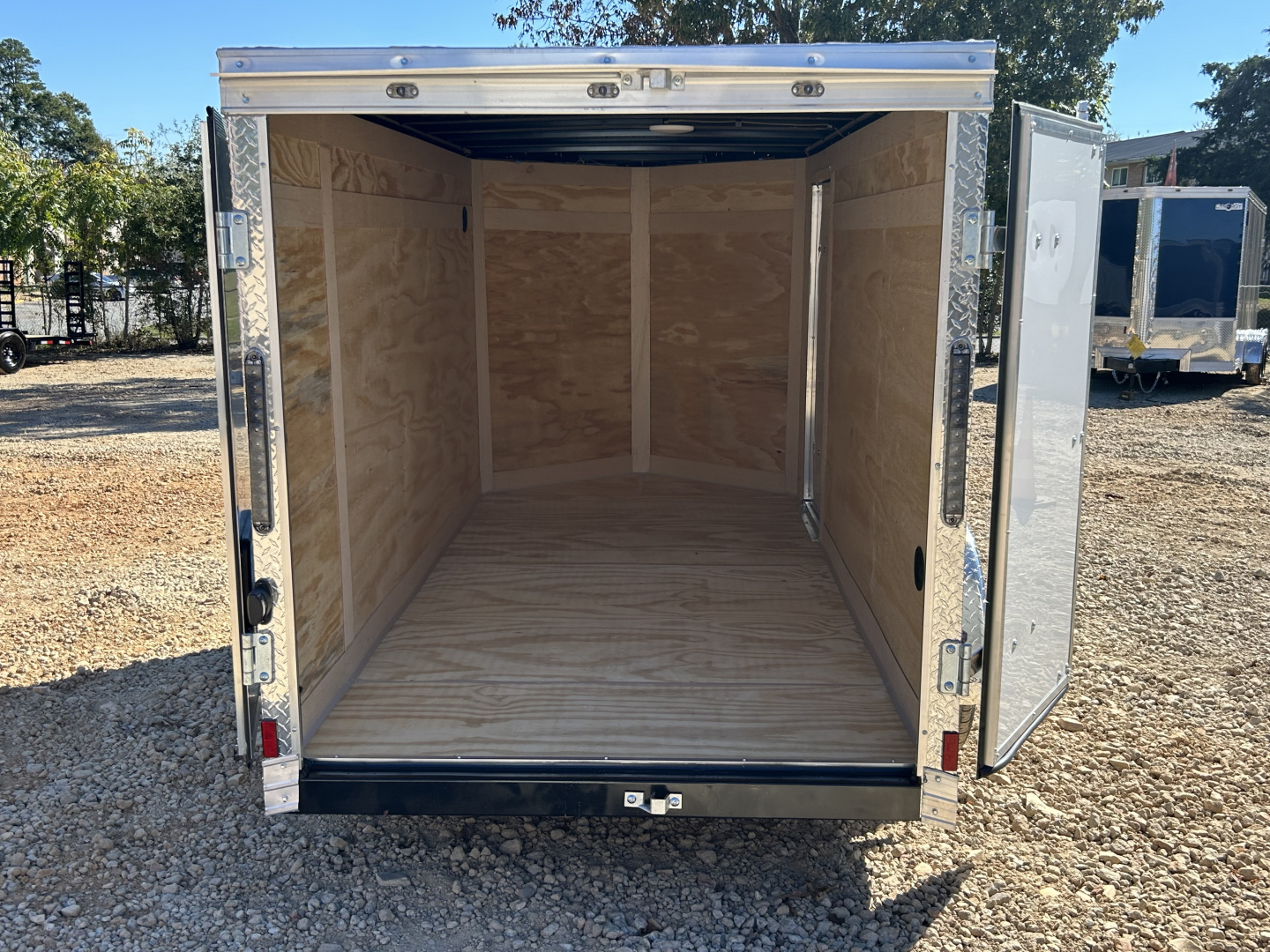 New 2026 Cynergy Cargo 5x10 Enclosed Trailer Barn Door