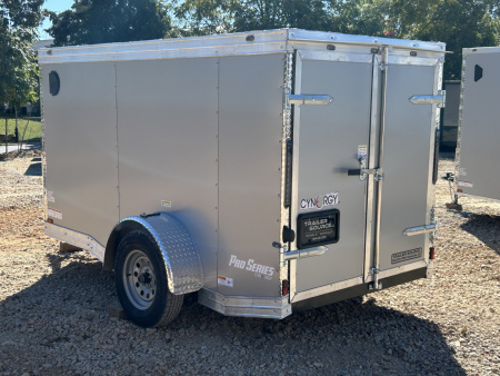 New 2026 Cynergy Cargo 5x10 Enclosed Trailer Barn Door