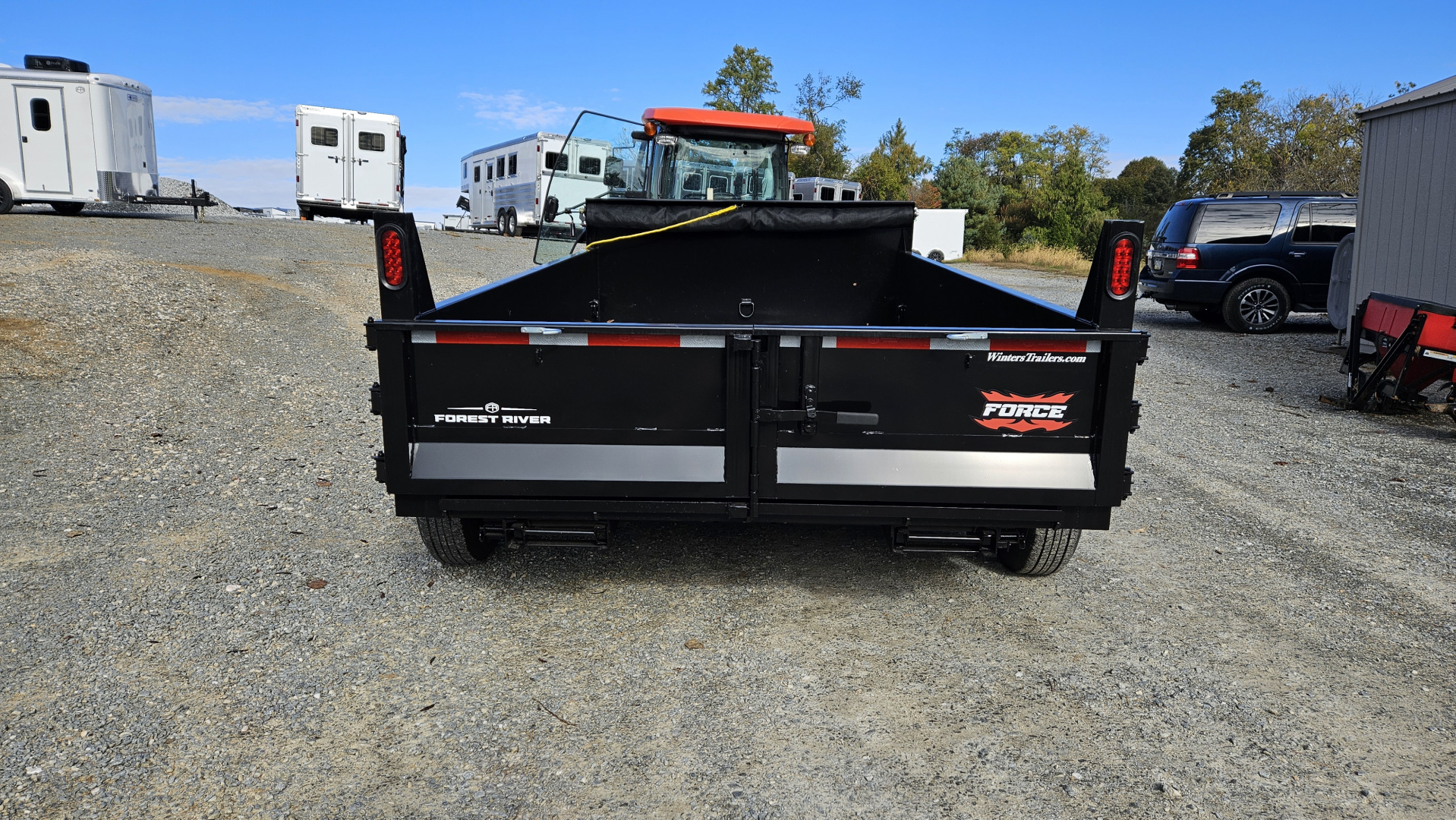 New 2026 Forest River FORCE 7X12TA Dump Trailer