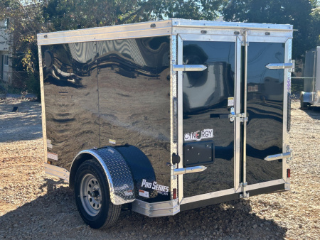 New 2026 Cynergy Cargo 5x8 Enclosed Trailer Barn Door