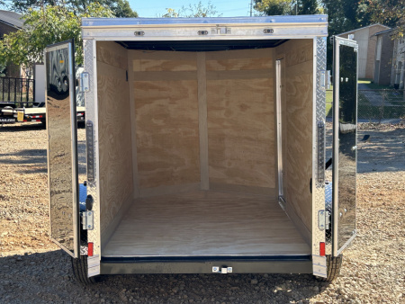 New 2026 Cynergy Cargo 5x8 Enclosed Trailer Barn Door