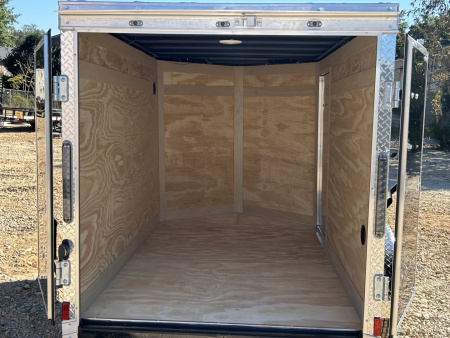 New 2026 Cynergy Cargo 5x8 Enclosed Trailer Barn Door
