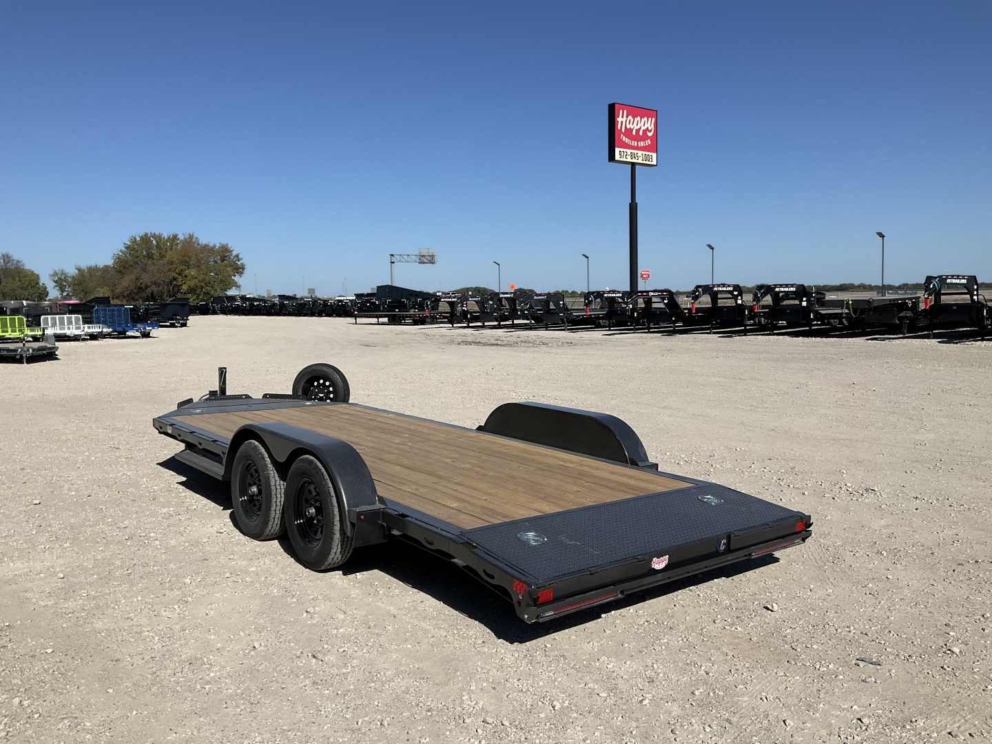 New 2026 Diamond C 83"x18' BP Single Car Hauler - GTF235