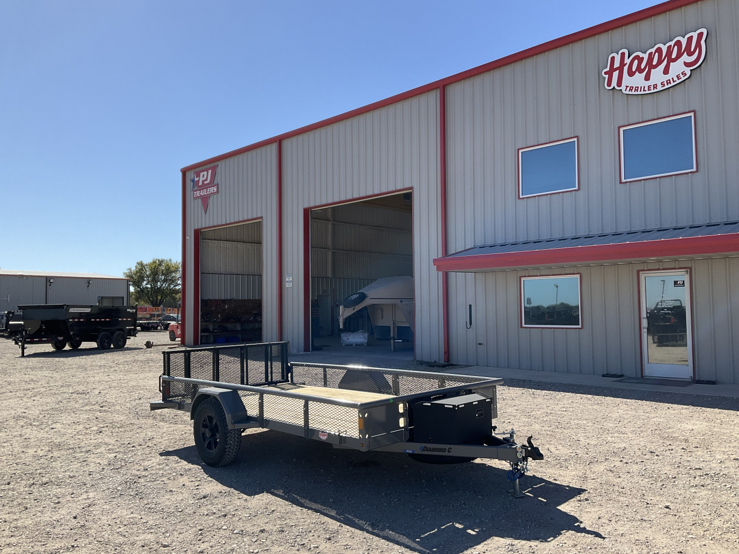 New 2026 Diamond C 77"x12' BP Venture Edition Utility Trailer - PSA135