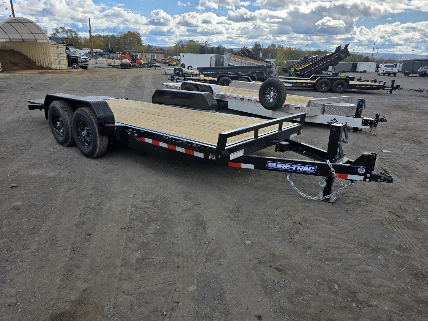 New 2026 Sure-Trac 7X18 14K TILT Equipment Trailer