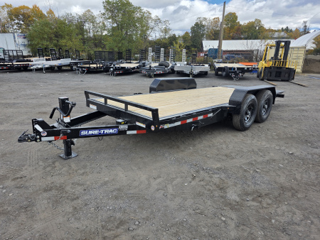 New 2026 Sure-Trac 7X18 14K TILT Equipment Trailer