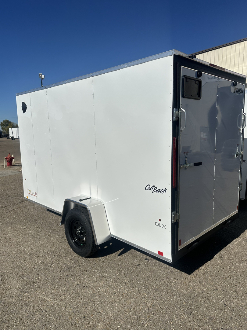 New 2026 Pace American 6X12 3K Outback DLX Cargo / Enclosed Trailer