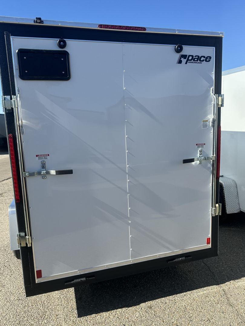 New 2026 Pace American 6X12 3K Outback DLX Cargo / Enclosed Trailer