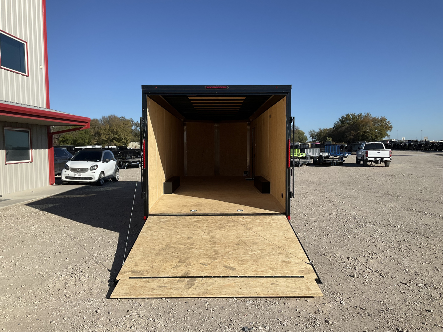 New 2026 Compass 8.5x24' Enclosed Cargo Trailer - Indigo DLX
