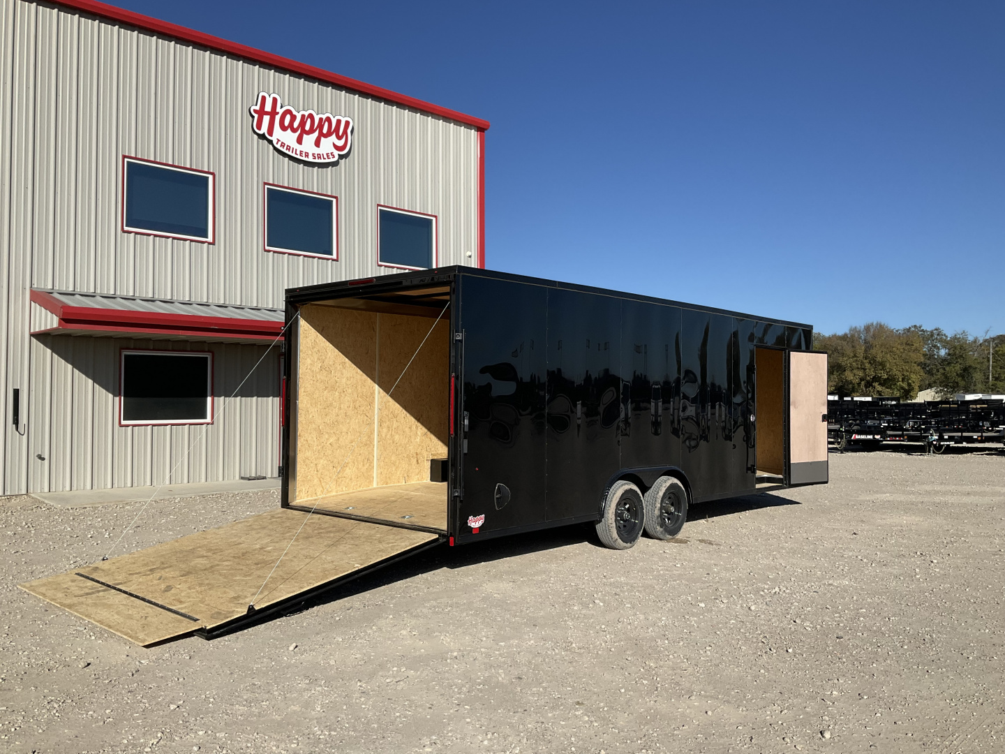 New 2026 Compass 8.5x24' Enclosed Cargo Trailer - Indigo DLX