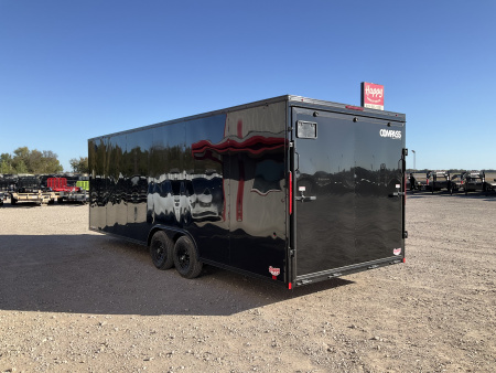 New 2026 Compass 8.5x24' Enclosed Cargo Trailer - Indigo DLX