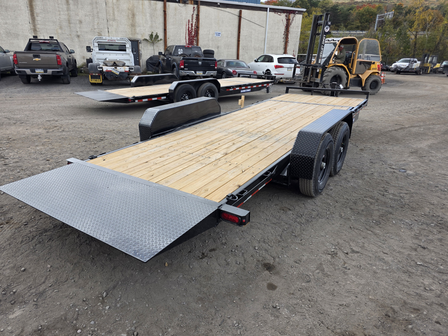 New 2026 Sure-Trac 7X18+4 14K SPLIT TILT Equipment Trailer