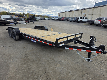 New 2026 Sure-Trac 7X18+4 14K SPLIT TILT Equipment Trailer