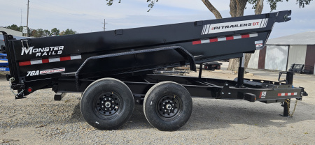 New 2026 PJ Trailers 83" x 14' Telescopic Dump Trailer