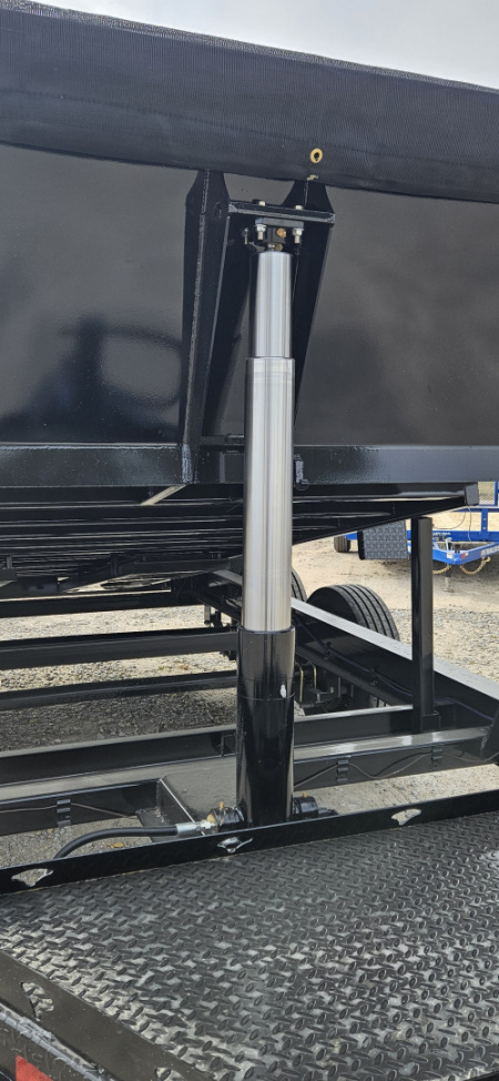 New 2026 PJ Trailers 83" x 14' Telescopic Dump Trailer