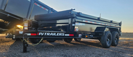New 2026 PJ Trailers 83 in. x 14' Low Pro (DL) Dump Trailer