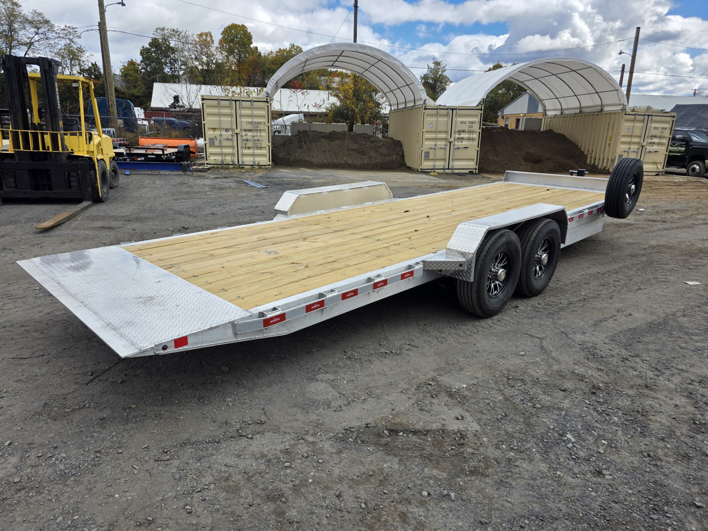 New 2026 Nordtek 82X24 16K ALUMINUM POWER TILT Equipment Trailer