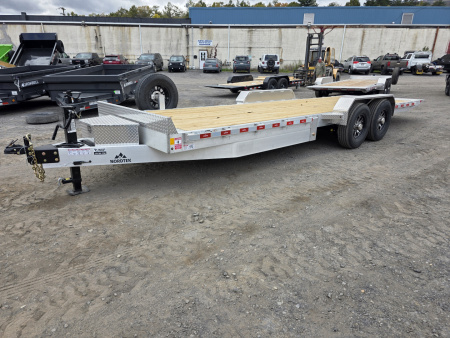 New 2026 Nordtek 82X24 16K ALUMINUM POWER TILT Equipment Trailer