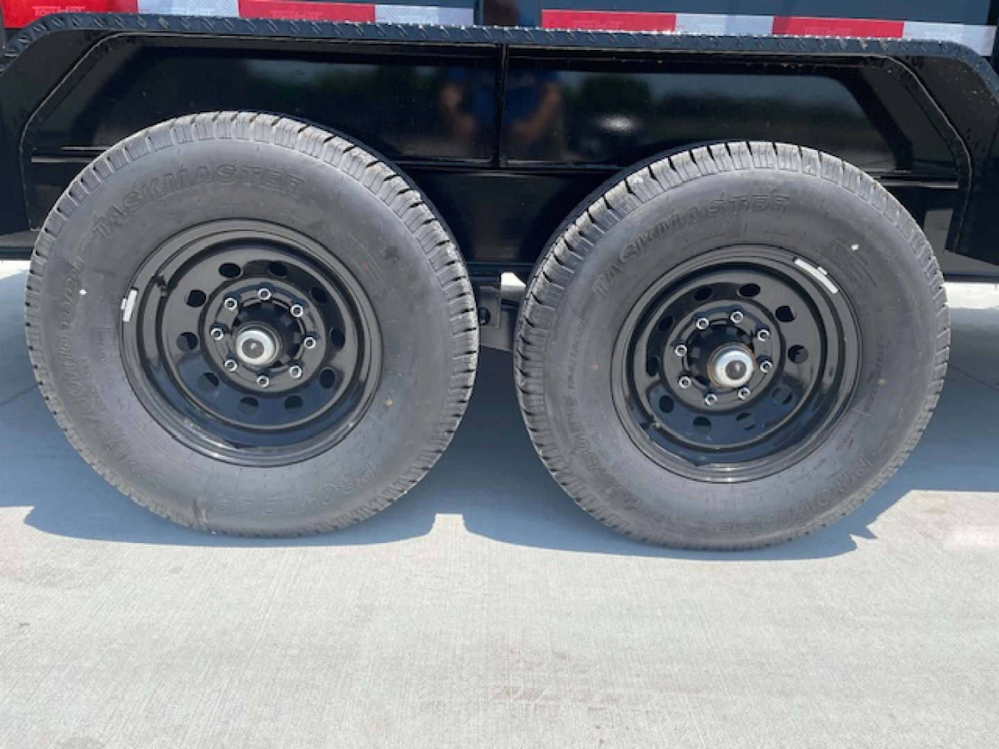 New 2026 TOP HAT 83X16 BUMPER PULL DUMP TRAILER, (2)7000#AXLES, GVWR 14000# 2' SIDE WALLS