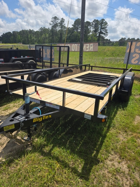 New Big Tex Trailers 12' Tandem Axle Pipe-Top Utility 6000 GVWR