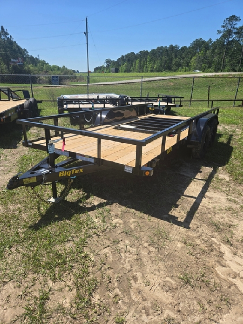 New 2025 Big Tex Trailers 14' Tandem Axle Pipe-Top Utility 6000 GVWR Utility Trailer