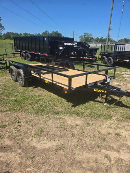 New 2025 Big Tex Trailers 14' Tandem Axle Pipe-Top Utility 6000 GVWR Utility Trailer