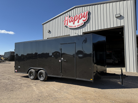 2026 Compass 8.5x20' Enclosed Cargo Trailer - Indigo DLX