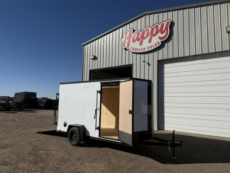 2026 Compass 6'x12' Enclosed Cargo Trailer - Indigo DLX