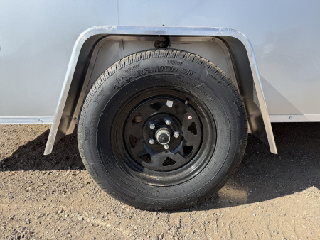 New 2026 Compass 6'x12' Enclosed Cargo Trailer - Indigo DLX