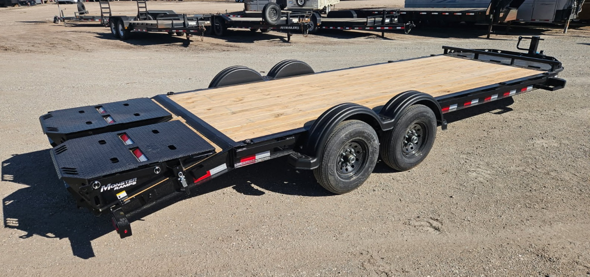 New 2026 PJ Trailers 83' x 22' Seamless 8" I-Beam Equipment Trailer