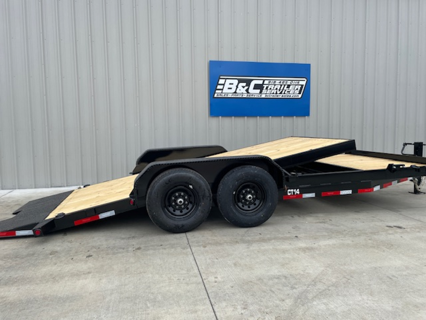 New 2026 TOP HAT 83X20 BUMPER PULL TILT DECK CAR / EQUIPMENT HAULER, (2)7000lb AXLES, 14,000 GVWR