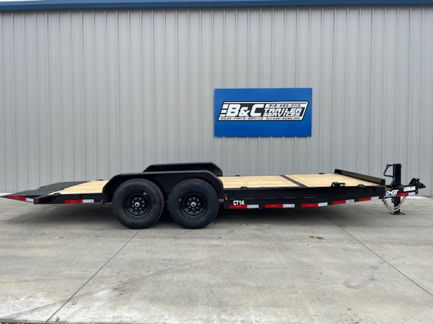 New 2026 TOP HAT 83X20 BUMPER PULL TILT DECK CAR / EQUIPMENT HAULER, (2)7000lb AXLES, 14,000 GVWR