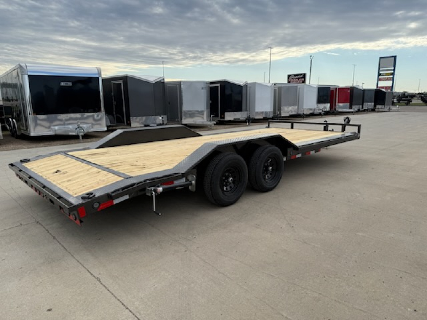 New 2026 Load Trail CH0220052 Flatbed Trailer Car Hauler