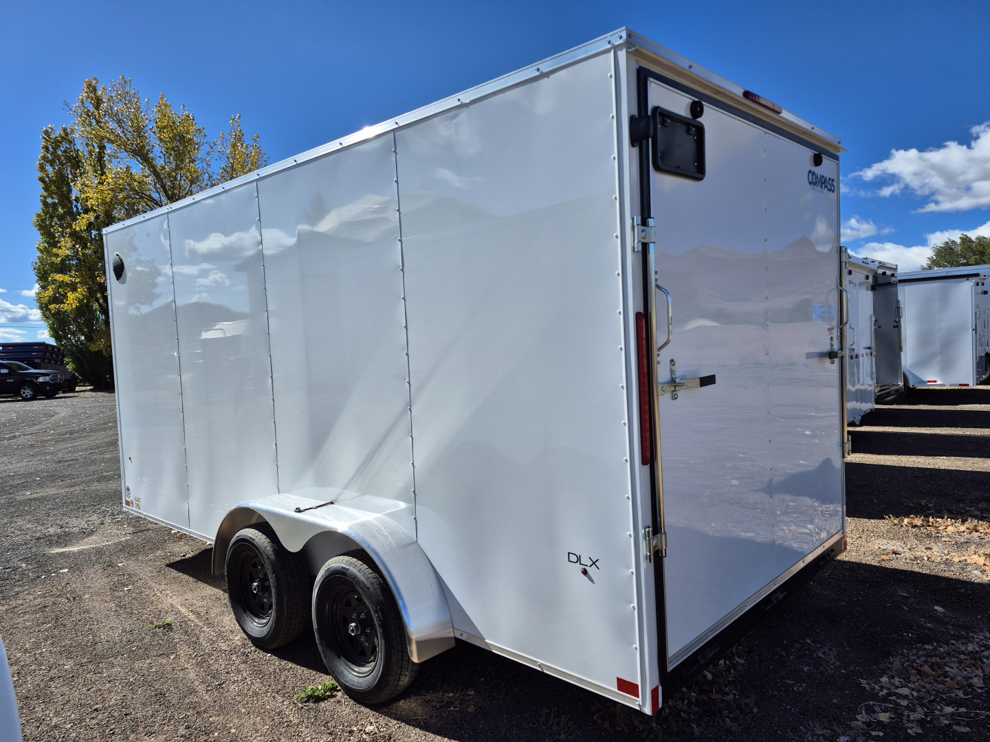 New 2025 Compass Tandem Axle Enclosed/7,000 GVWR/7'X16'