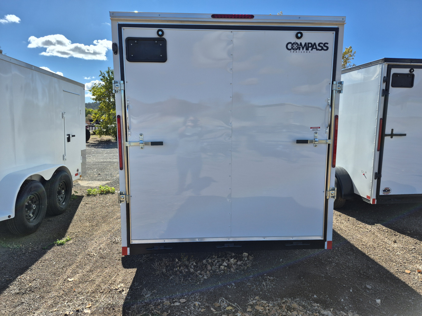 New 2025 Compass Tandem Axle Enclosed/7,000 GVWR/7'X16'