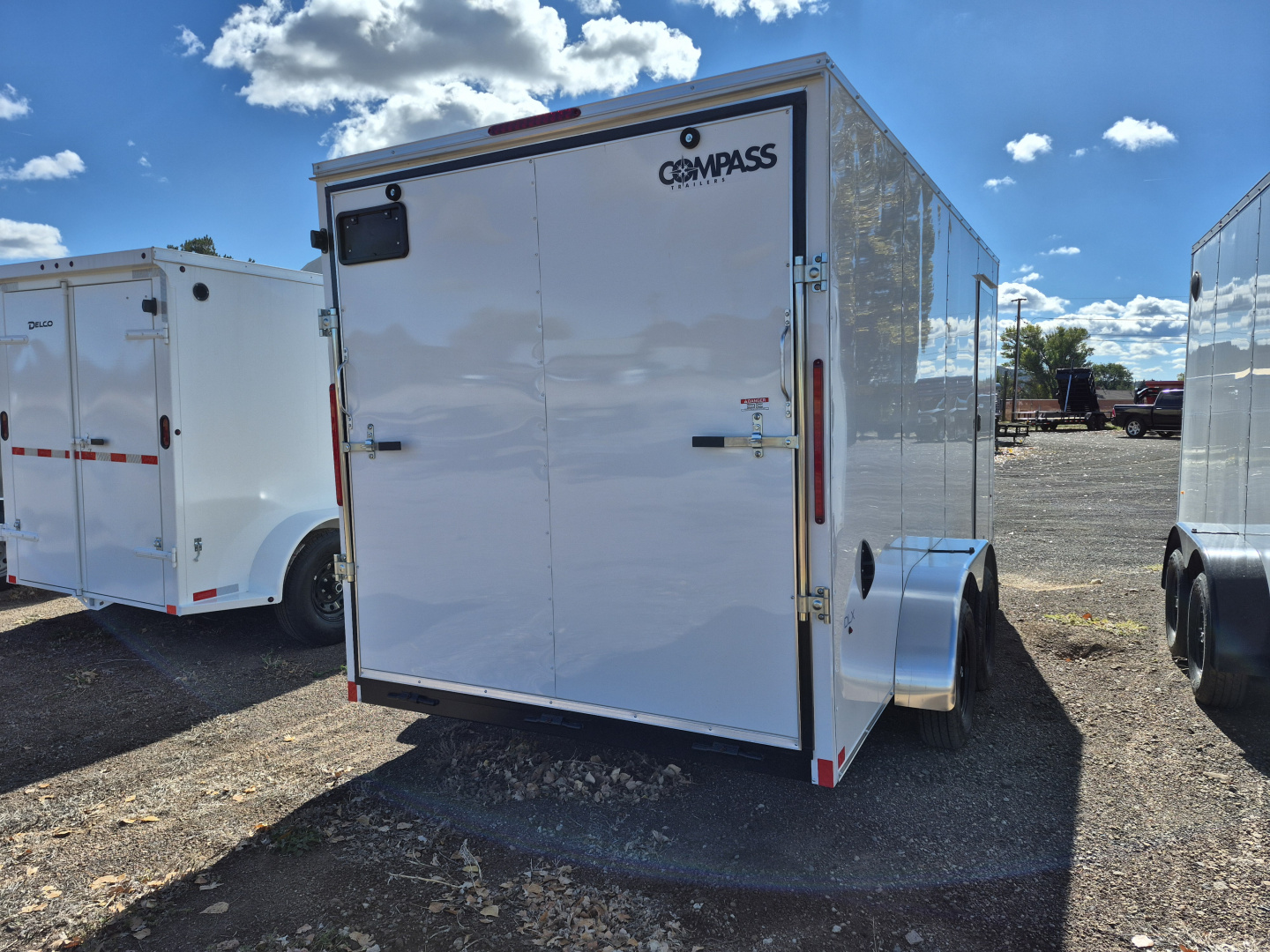 New 2025 Compass Tandem Axle Enclosed/7,000 GVWR/7'X16'