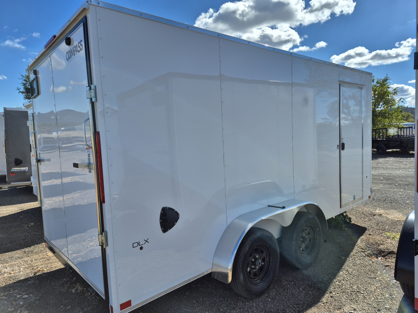 New 2025 Compass Tandem Axle Enclosed/7,000 GVWR/7'X16'