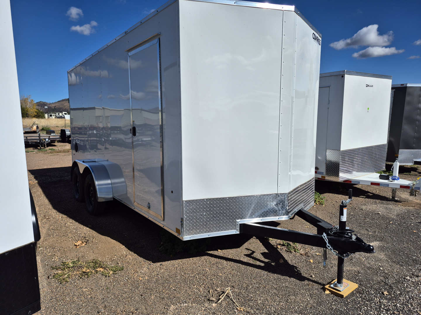 New 2025 Compass Tandem Axle Enclosed/7,000 GVWR/7'X16'