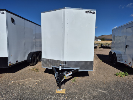 New 2025 Compass Tandem Axle Enclosed/7,000 GVWR/7'X16'