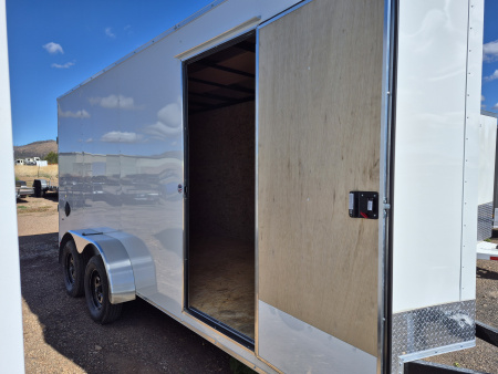 New 2025 Compass Tandem Axle Enclosed/7,000 GVWR/7'X16'